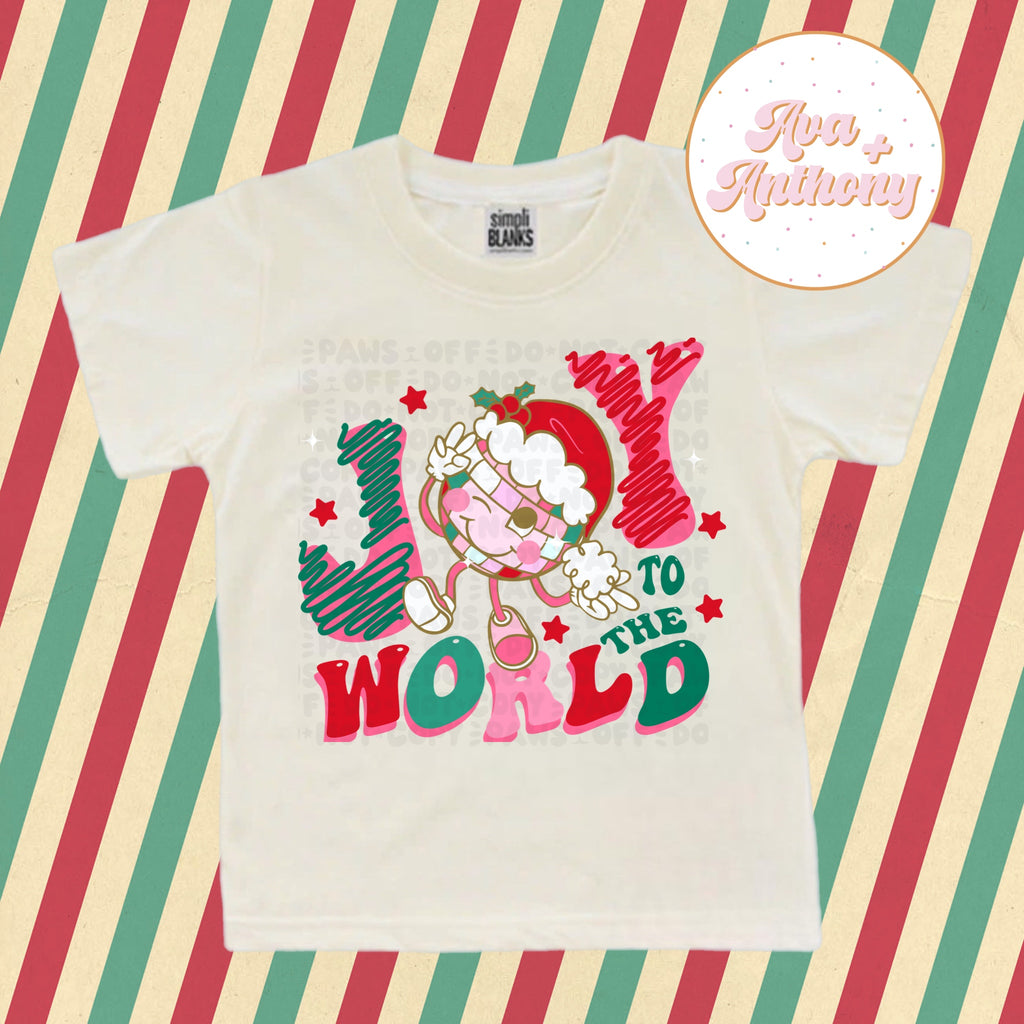 Joy to the World t-shirt Christmas