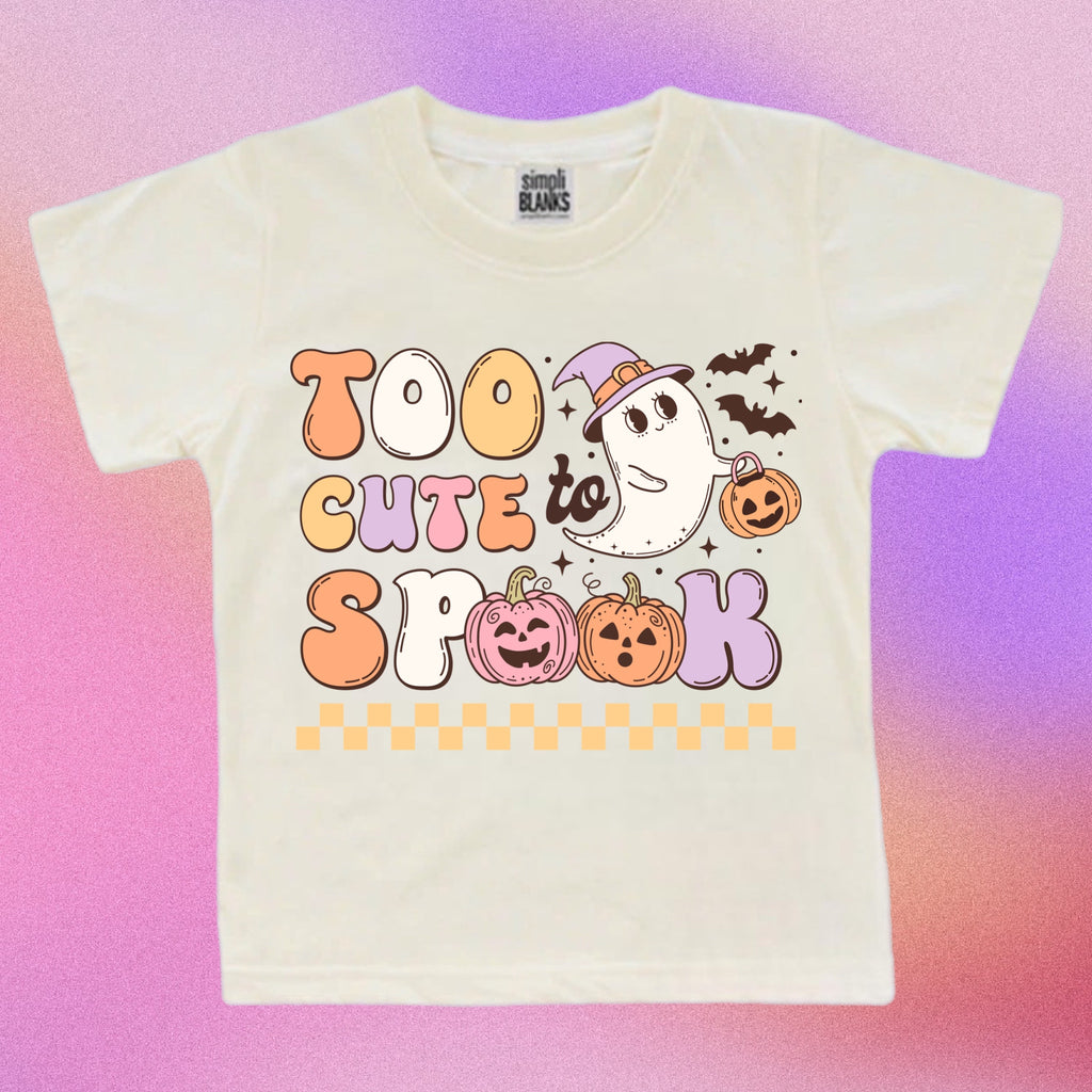 Too cute to spook Halloween t-shirt