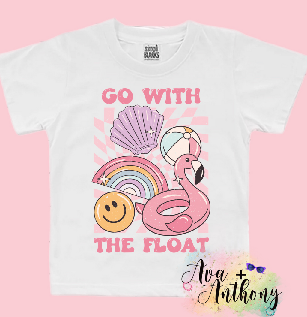 Go with the float summer t-shirt