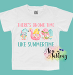 There’s gnome time like summer time t-shirt