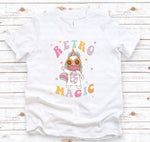 Retro magic unicorn t-shirt